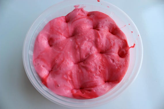 Strawberry Cream Cheese Swirl Slime