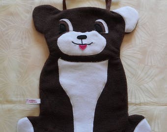 Model dog Pajama bag