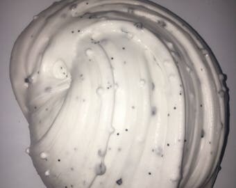 fluffy oreo slime, floam, 4 oz slime, jiggly slime, party favors, glossy clicky slime,girls part, party fun, stress reliever, fluffy slime