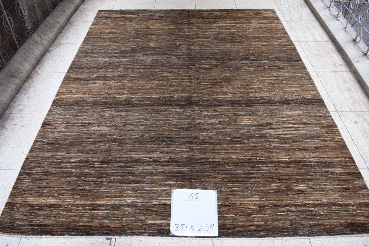 Item 65 Vintage Gabbeh Hand Spun Wool Rug Persian Area 351 Item 65 Vintage Gabbeh Hand Spun Wool Rug Persian Area 351 X 259