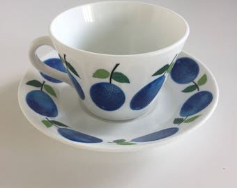 RESERVED**Gustavsberg <Prunus> Stig Lindberg Coffee cup & saucer