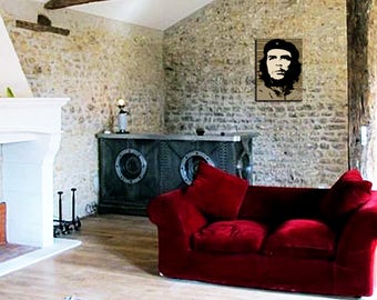Painting on canvas deco Che Guevara 40 x 55