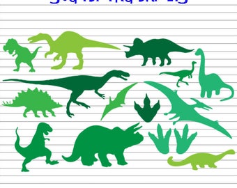 Dinosaurs Svg, Dinosaur Clipart, Dinosaurs, Dinosaurs dxf, Silhouette and cricut files, Dinosaurs Clip Art, dxf png eps pdf svg