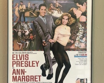 Framed Elvis Reproduction Movie poster Viva Las Vegas