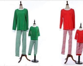 Free Shipping* Personalized Christmas Pajamas, Monogram Christmas Pajamas, Family Christmas PJs