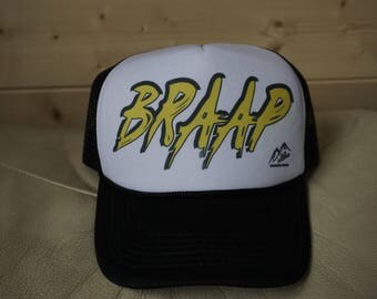 Braap Trucker Hat, Trucker Hat, Custom Trucker Hat, Hats, Caps,