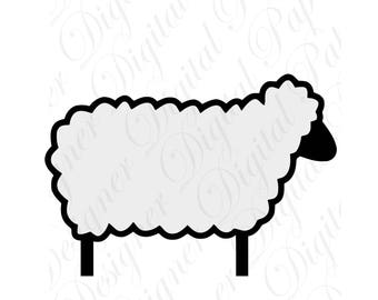 Download Sheep stencil | Etsy