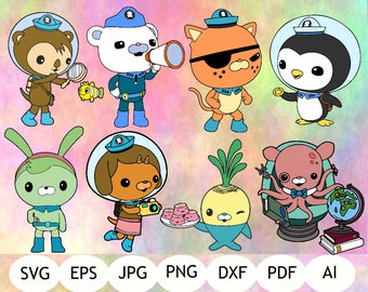 Octonauts clipart | Etsy