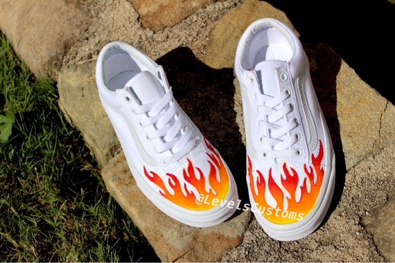 vans flame vans flame