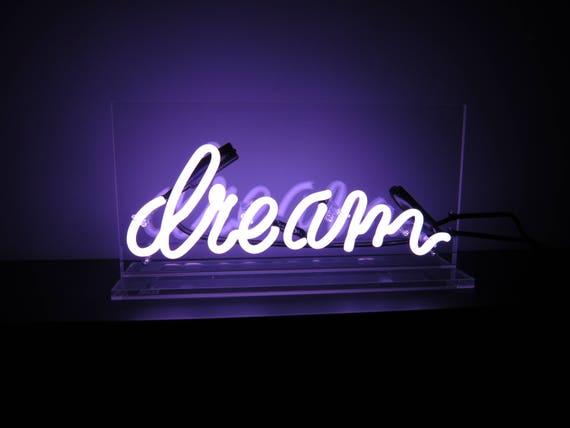 Dream neon sign
