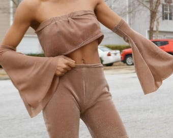 Rustica Eco-Friendly Women's Bell Bottoms Flare Leggings ‚Äì Yoga Democracy