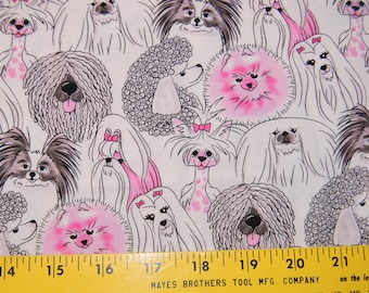 Pretty Pooches by Michael Miller Cotton Fabric