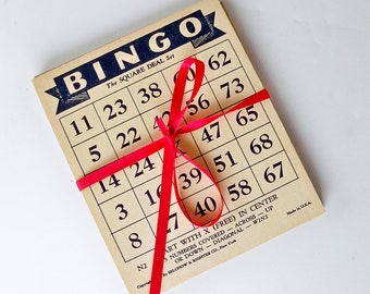 Bingo cards | Etsy