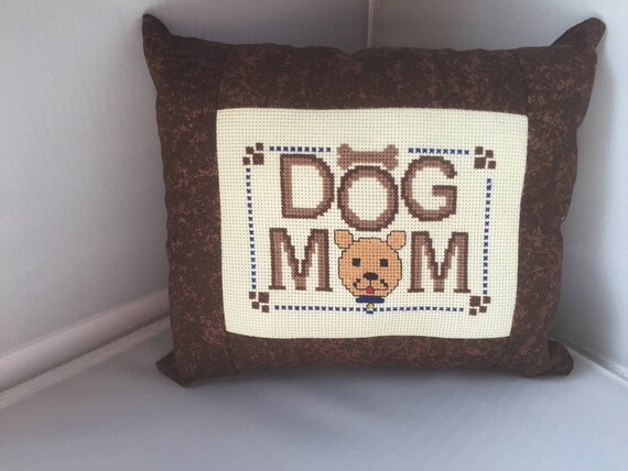 dog mom pillow