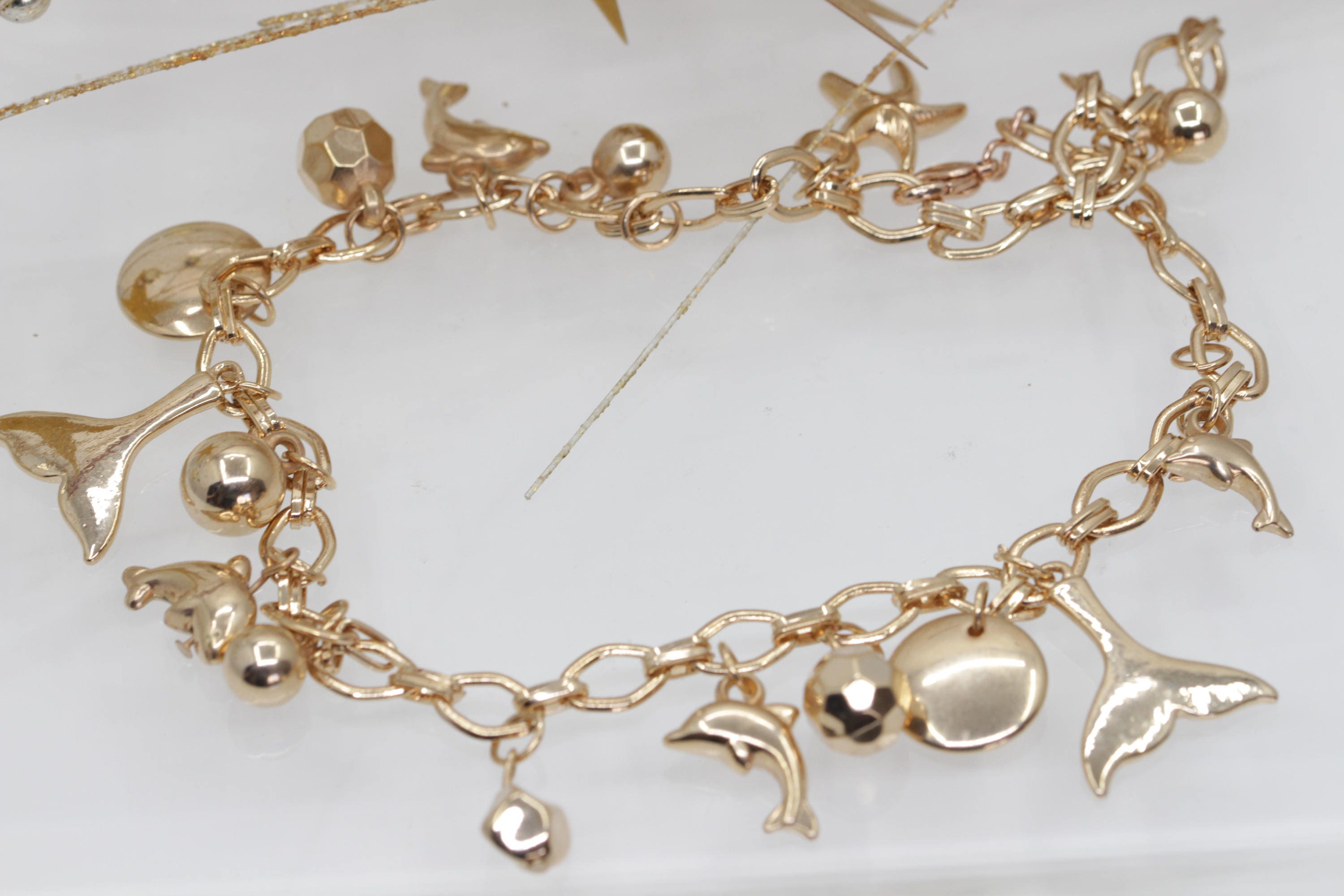 NAUTICAL ANKLET Rose Gold Anklet Summer Anklet Beach