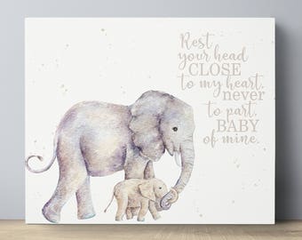 Elephant Nursery Wall Decor elephant wall decor | etsy Elephant Nursery Wall Decor elephant wall decor | etsy