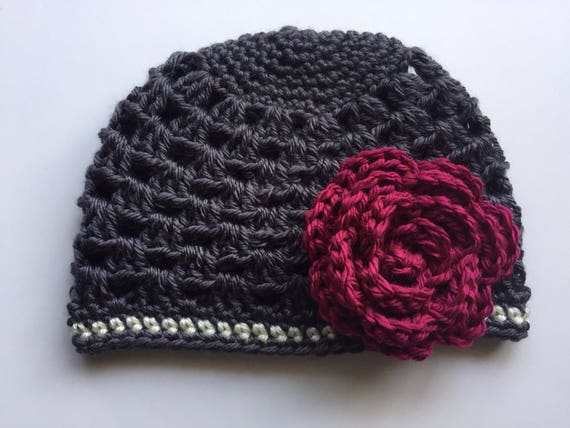 Download Items similar to baby beanie infant beanie granny square hat on Etsy