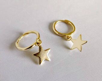 Hoop earrings, gold hoop earrings, gold hoops, boho earrings, tiny hoop earrings, silver hoop earrings, gold earrings, earrings