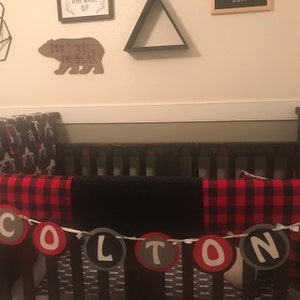 Custom Baby Bedding Set Kyle Boy Baby Bedding Navy And