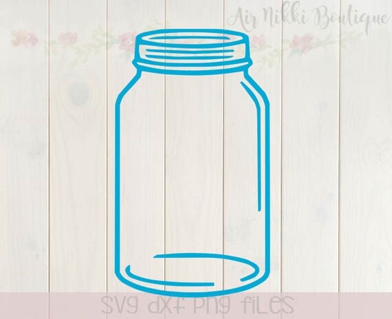 Download Mason Jar SVG PNG DXF files instant download