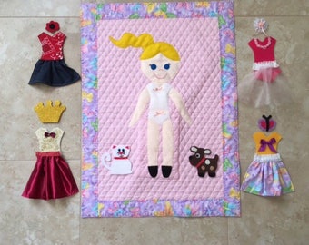 Paper Doll Quilt Kit