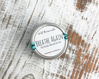 Breathe Again Vapor Rub, Herbal Chest Rub