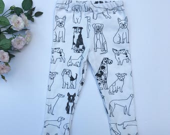 Mayoral Grey Dog Print Leggings Set with Headband
