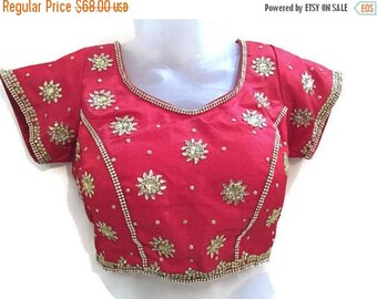 Women Blouse embroidered blouse vintage blouse handmade blouse summer blouse designer blouse buttoned blouse-FREE SIZE-IDB32
