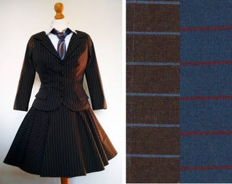 Femme Tenth Doctor Who Suit Outfit Cosplay David Tennant- Hand Made To Measure - DISPATCH FROM JANUARY 2018