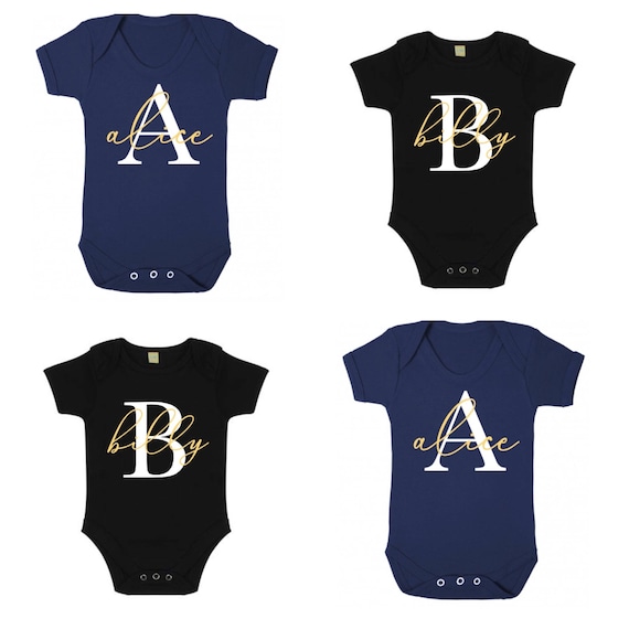 Personalised Baby Grow Personalised Kids Clothing Baby