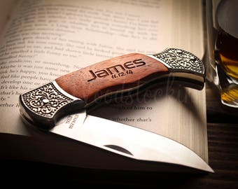 Personalized Pocket Knife Engraved Pocket Knife Personalized Knives for Groomsmen Custom Engraved Knife Knifes Custom Knife Monogram Knife