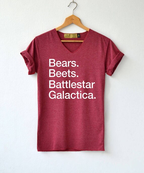 The office Shirt bears beets battlestar galactica T-Shirt