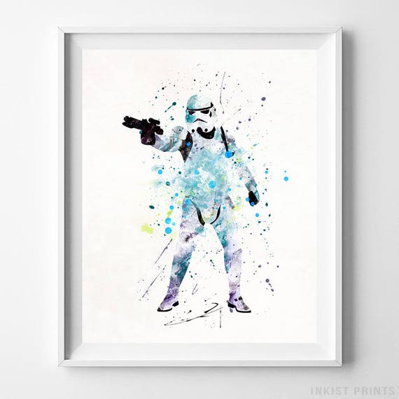 Stormtrooper Art Stormtrooper Print Star Wars Print