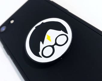 Harry Potter Pop socket up clip grip Phone accessories. Phone grip. Phone stand. Phone stand accessory. Geek gifts. Gifts for nerds.
