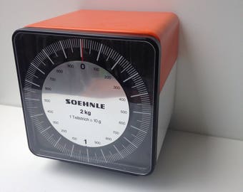 Seventies cube kitchen scale Soehnle