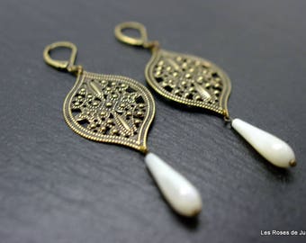 Earrings filigree earrings