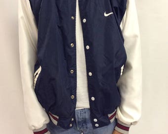Vintage Nike Bomber Style Windbreaker jacket