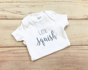 Little Squish Bodysuit / Gender Neutral / Unisex / Newborn