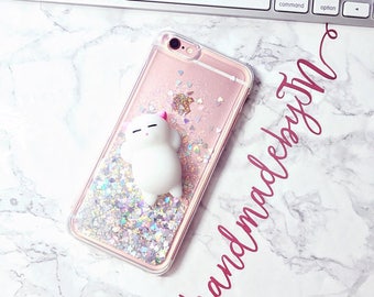 Liquid Squishy Animal Samsung galaxy s6 edge plus case Samsung galaxy Note 5 case iPhone 6 iPhone 6 Plus iPhone case Phone case