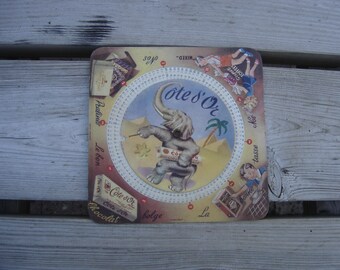 Cote d'Or. Chocolat belge. Table multiplication. Vintage. Belgique