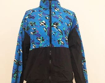 Dolfin Vintage 1990's Men's PacMan Jacket / Vintage 90's Windbreaker / Autumn Men's/Unisex Jacket