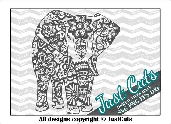 Download Mandala Elephant SVG elephant svg mandala tribal elephant