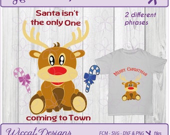 Reindeer svg, Baby reindeer svg, rudolph svg, Christmas svg, baby svg, kids svg, pregnant svg, dxf cut file, scanncut, svg for cricut