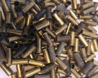 100 .22 used bullet casing, craft supplies, jewelry making supplies