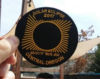 Oregon Eclipse 3.5in Commemorative Embroidered Patch