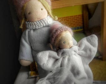 Custom order Waldorf Doll "8.5– 14" , Waldorf toys, Waldorf baby doll.