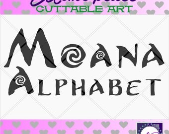 Moana font Moana font