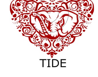 Alabama Crimson Tide Intricate Heart