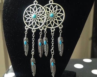 dream catcher earring