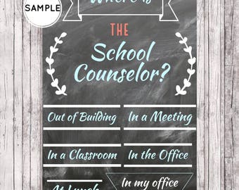 School Counseling Office Decor